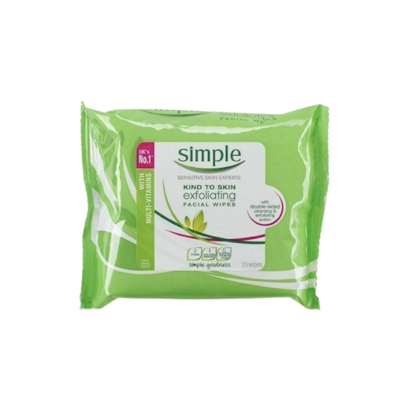 Simple Exfoliating Wipes