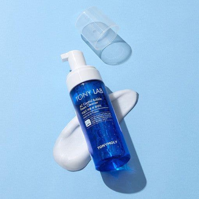 TONYMOLY TONY LAB AC Control Bubble Foam Cleanser  150ml | Gentle Foaming Cleanser for Oily & Sensitive Skin