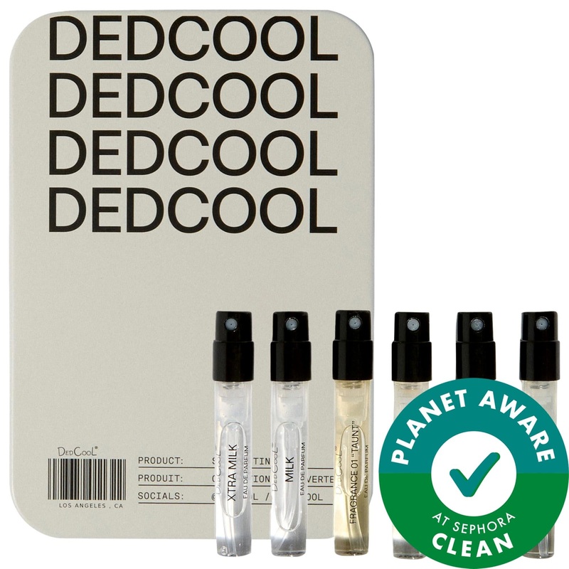 DedCool Fragrance Discovery Set: Experience 6 Vegan, Genderless Perfumes – Layerable Scents, Clean & Sustainable Fragrance
