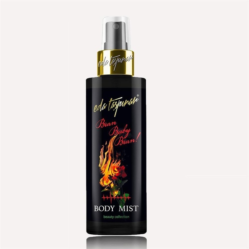 Eda Ta_pnar Burn Baby Burn Body Mist 200ml – Long-Lasting Fragrance with Red Raspberry, Jasmine & Vanilla