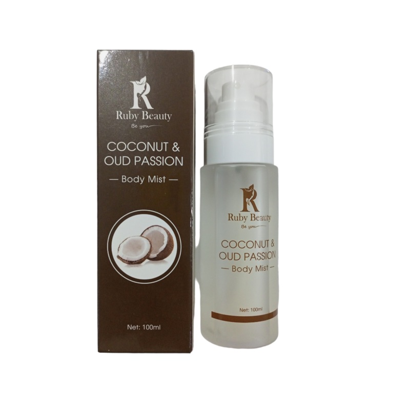 Ruby beauty body mist 100ml – coconut and oud passion sc-161