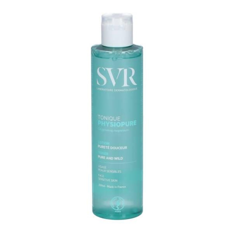 SVR Physiopure Tonic Lotion: Gentle, Hydrating Facial Toner for Sensitive Skin | Alcohol & Paraben-Free for Radiant Complexion