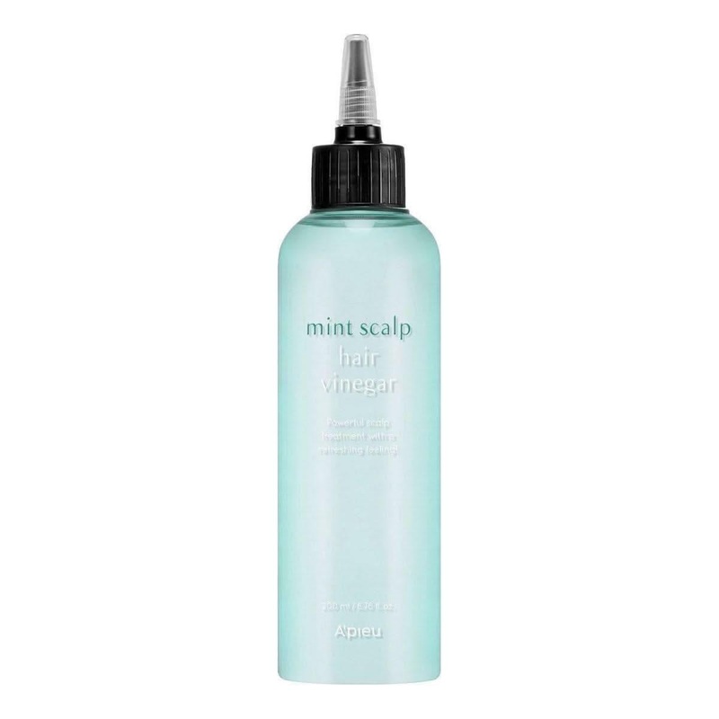 A’pieu Mint Scalp Hair Vinegar  200ml | Cooling Vinegar Rinse for Oily, Itchy Scalps