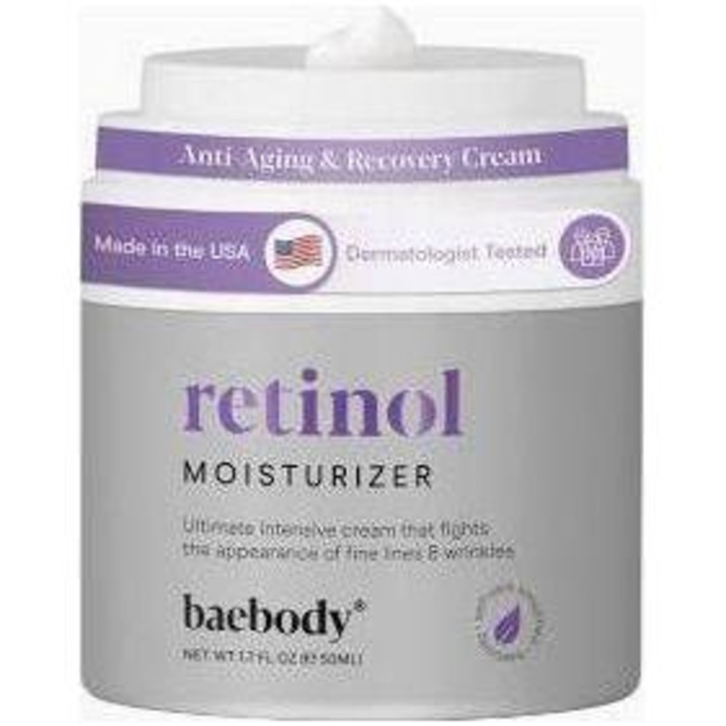 Baebody Retinol Moisturiser Cream  50ml | Anti-Aging, Firming & Brightening Formula