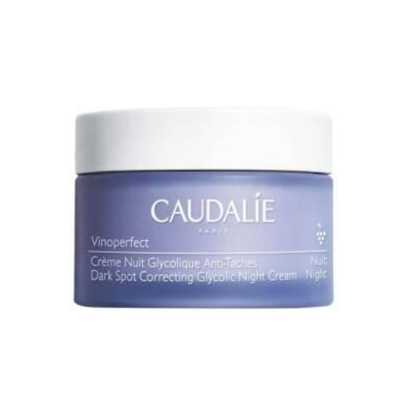 Caudalie Vinoperfect Night Care Cream – Anti-Aging Skincare with Glycolic Acid for Hyperpigmentation Treatment