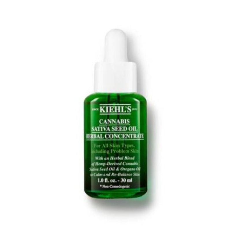 Kiehl’s Cannabis Sativa Seed Oil Herbal Concentrate Face Oil