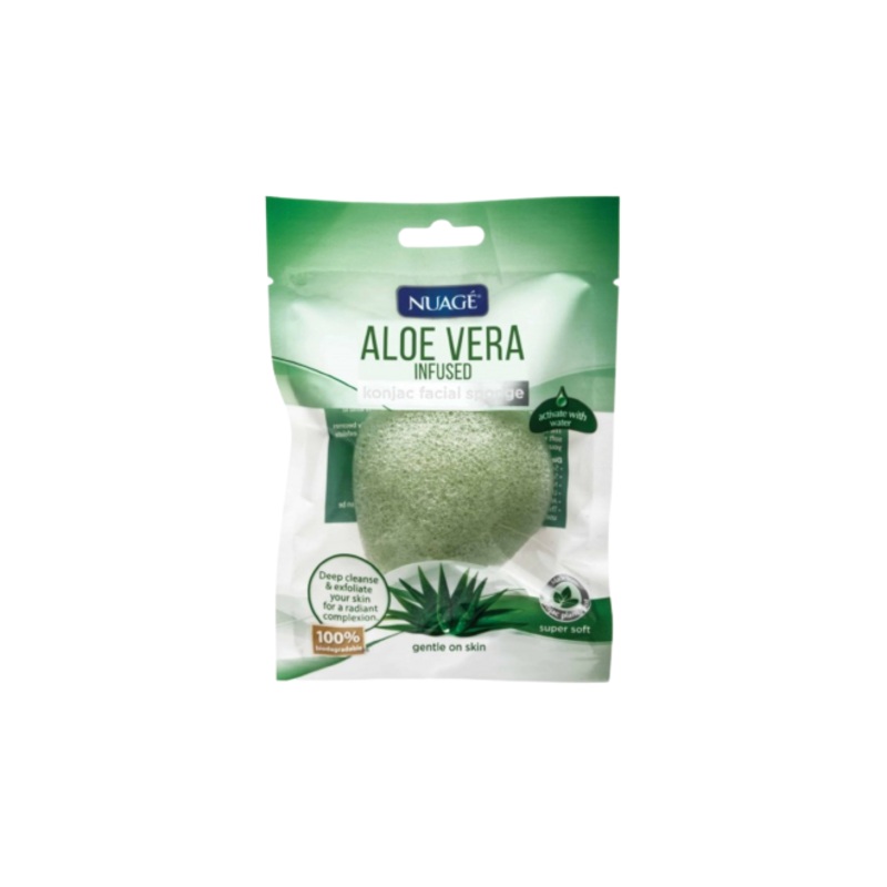 Nuage Aloe Vera Infused Konjac Sponge