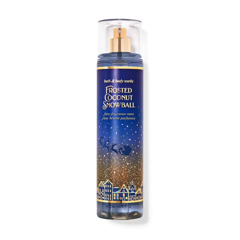 Bath And Body Works Fine Fragrance Mist 236ml – Frosted Coconut Snowball
