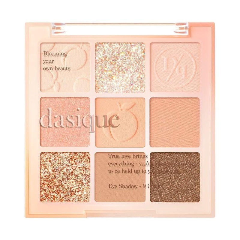 Dasique Eyeshadow Palette  #14 Peach Squeeze | Soft Peach & Coral Tones for a Radiant Glow