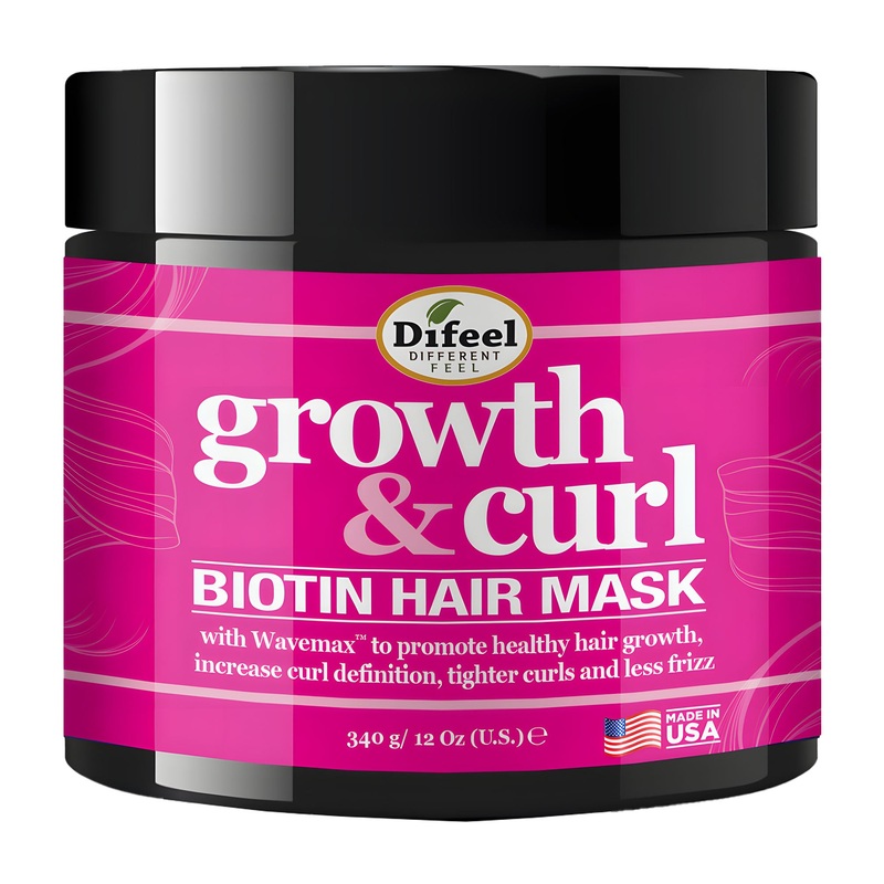 Difeel Growth & Curl biotin hair mask, 340 g