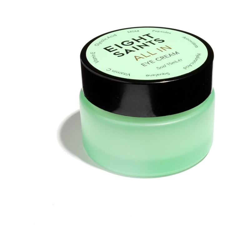 Eight Saints All In Eye Cream  0.5oz (15ml) Natural & Organic Eye Cream | Puffiness, Wrinkles & Dark Circle Treatment