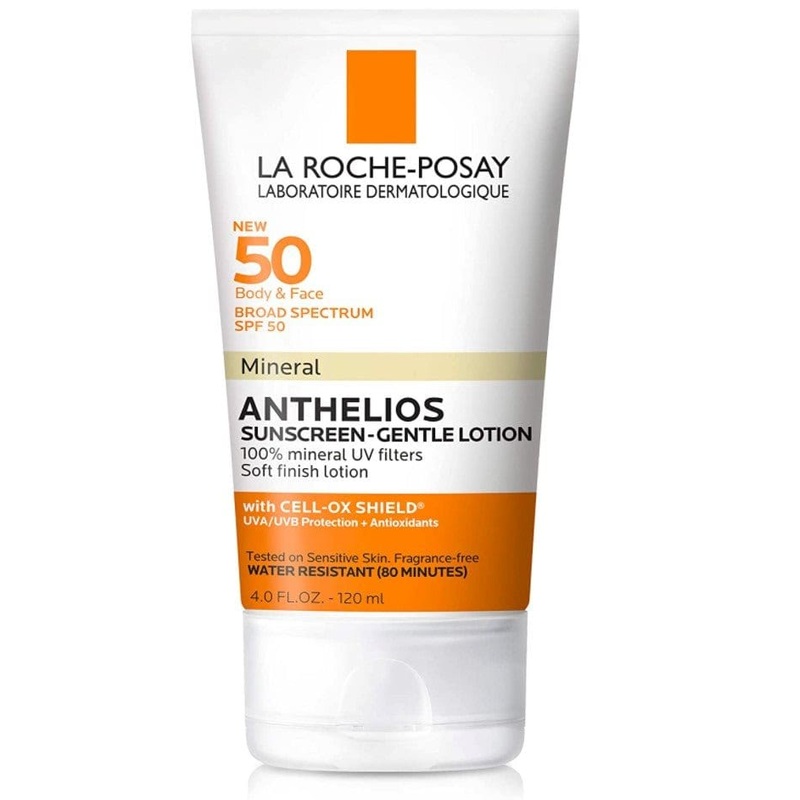 La Roche-Posay Anthelios SPF 50 Gentle Lotion Mineral Sunscreen 4.0 oz.