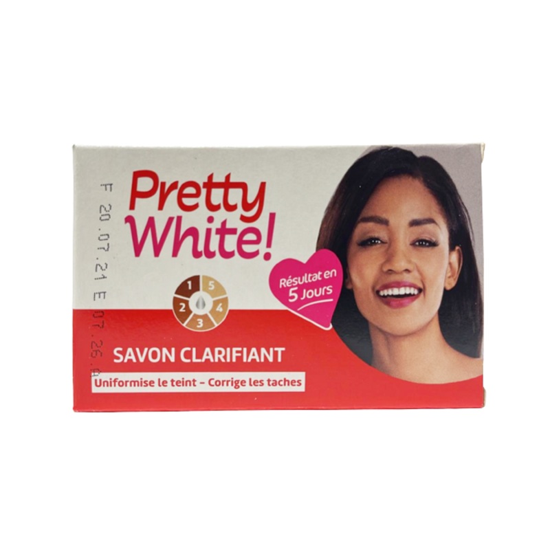 Pretty White Lightening Soap 180G