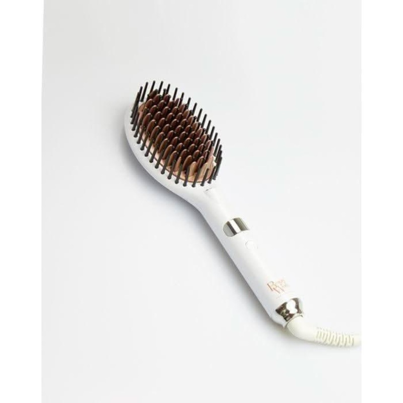 Beauty Works Speed Styler Brush | Ionic Heated Brush for Frizz-Free, Sleek Hair