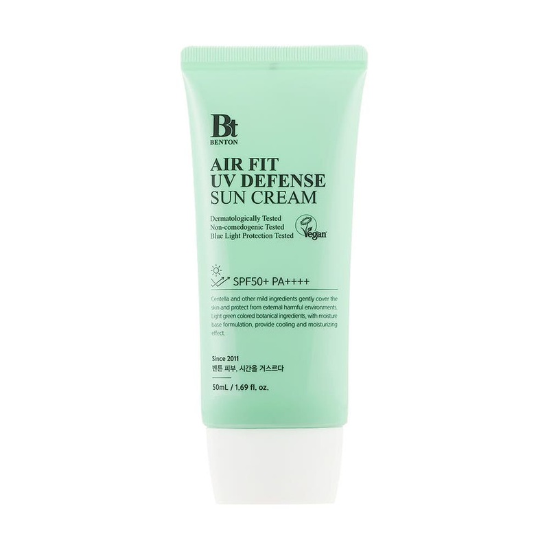 Benton Air Fit UV Defense Sun Cream  50ml | Lightweight, Vegan SPF Protection