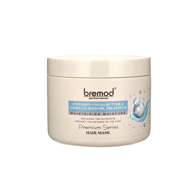 Bremod Intensive Cocoa Butter & Camellia Seed Oil Treatment Maintaining Moisture Hair Mask – 500ml