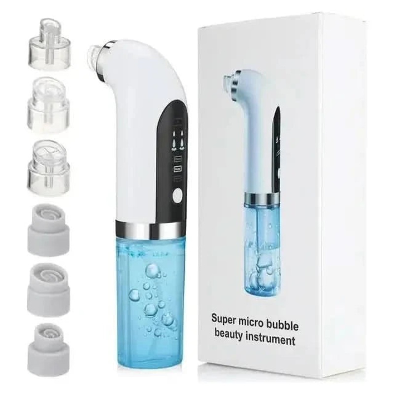 Electric Small Bubble Blackhead Remover  Reveal Clear, Radiant Skin White 6.8 x 1.3 x 1.3 Inches