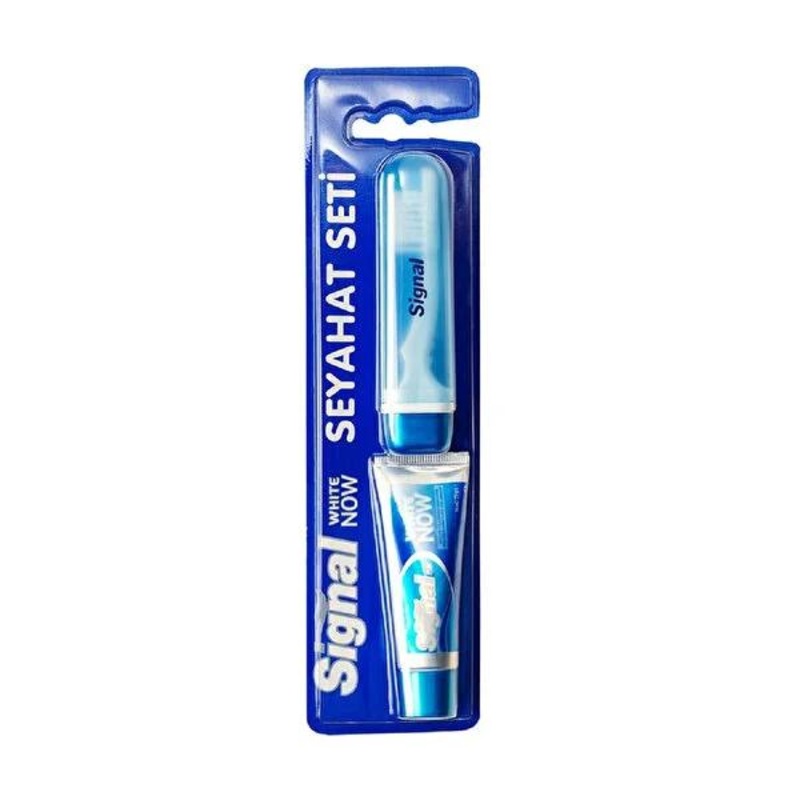 Signal Travel Toothbrush Set – Compact Oral Care for Travelers