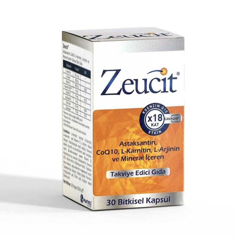 Zeucit Dietary Supplement Capsules – Antioxidant Support – 30 Capsules