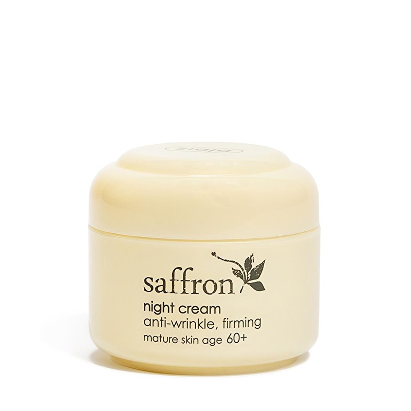 Ziaja Safran: Anti-Wrinkle Night Cream 60+ – Firming, Vegan, Collagen & Hyaluronic Acid – Reduce Wrinkles & Restore Youthful Skin