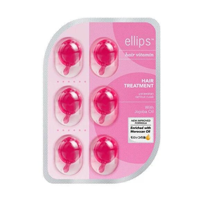 Ellips Hair Vitamin Capsules – Nourishing Hair Care with Argan Oil, Jojoba Oil, Vitamins A, C, E, and ProVitamin B5