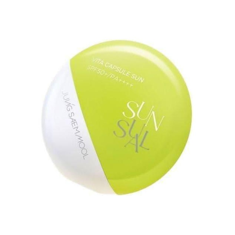 JUNGSAEMMOOL Sunsual Vita Capsule Sun  50ml | SPF50+ PA++++ Daily Moisturising Sunscreen with Vita Capsules