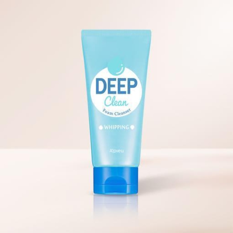 Apieu Deep Clean Foam Cleanser Whipping  130ml | Gentle Pore-Cleansing, Hydrating Face Wash