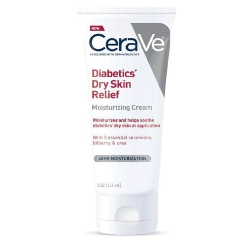 CeraVe Diabetics’ Dry Skin Relief Moisturizing Cream 8 fl. oz.