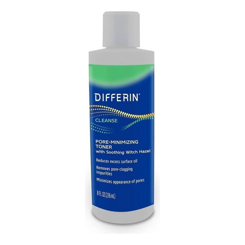 Differin Pore-Minimizing Skin Toner with Witch Hazel  236ml | Oil Control & Hydration