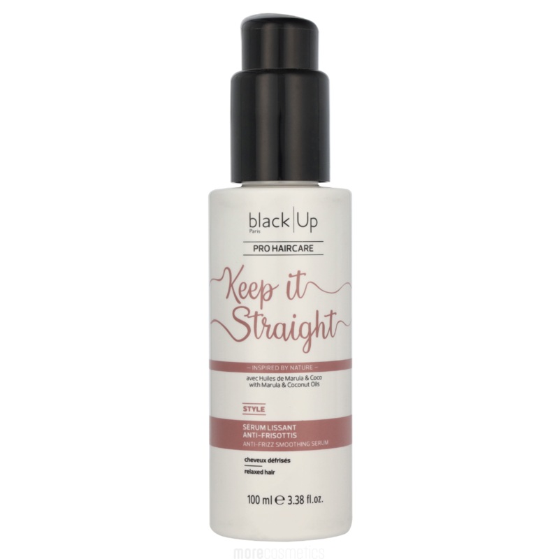 Black Up Keep It Straight Anti Frizz Smoothing Serum