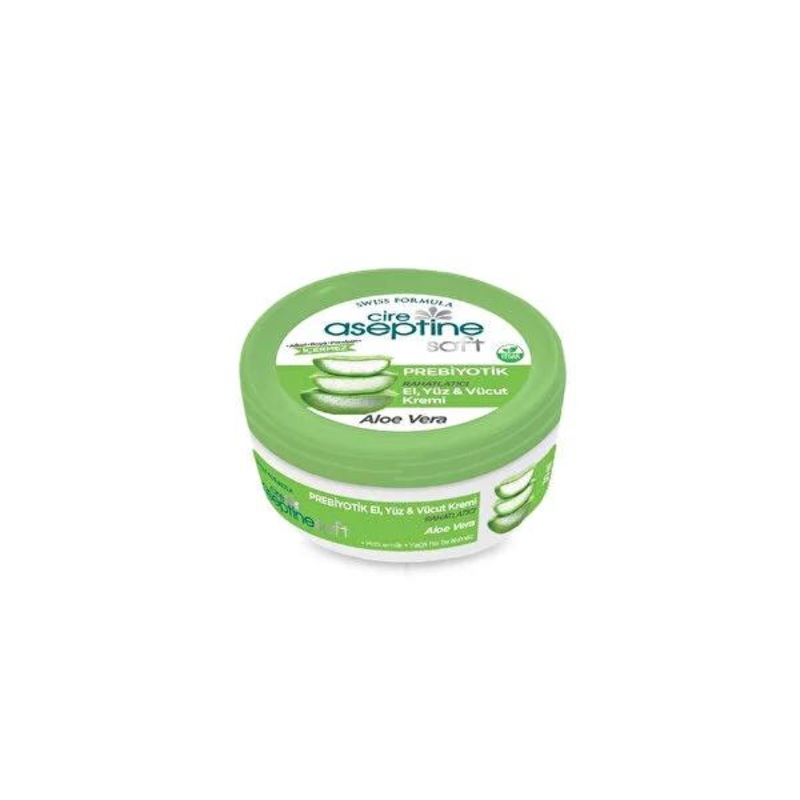 Cire Aseptine Soft Prebiyotik Moisturizing Cream – Intense Hydration for Hands, Face & Body with Aloe Vera