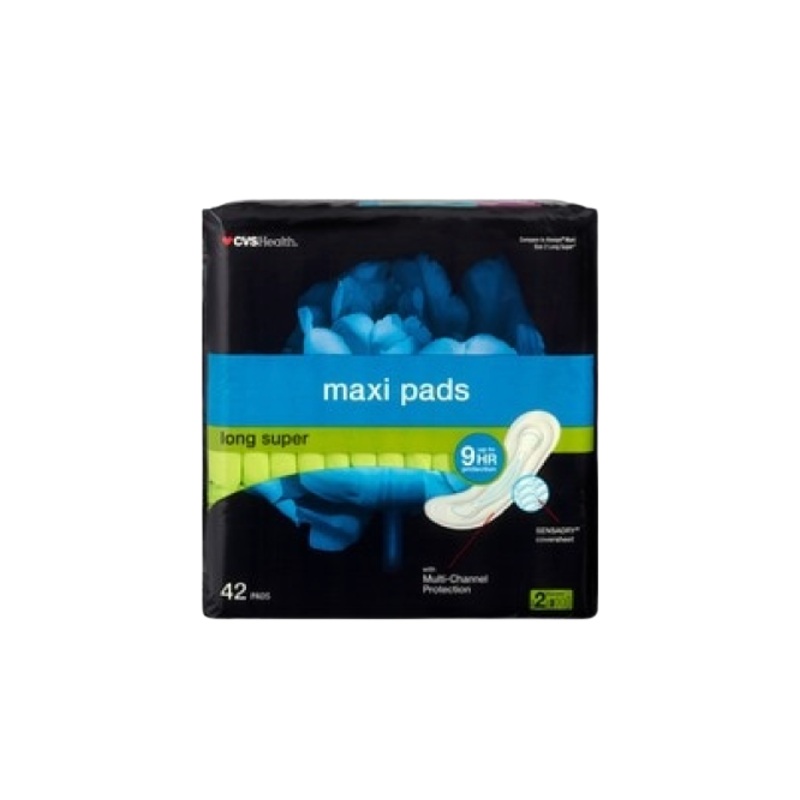 Cvs Health Maxi Pads Long Super 22 Pads