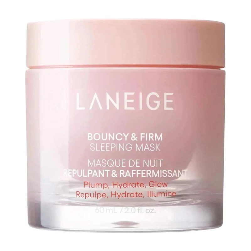 LANEIGE Bouncy & Firm Sleeping Mask  Peony & Collagen Complex Overnight Firming Treatment  60ml
