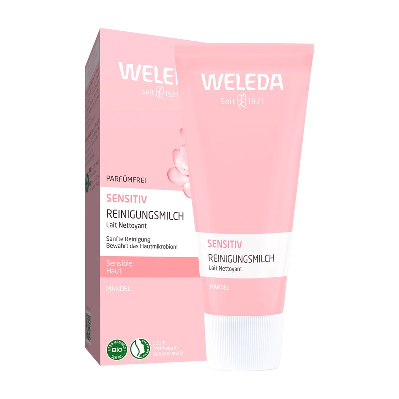 WELEDA Cleansing Milk Sensitive Almond, 75 mL