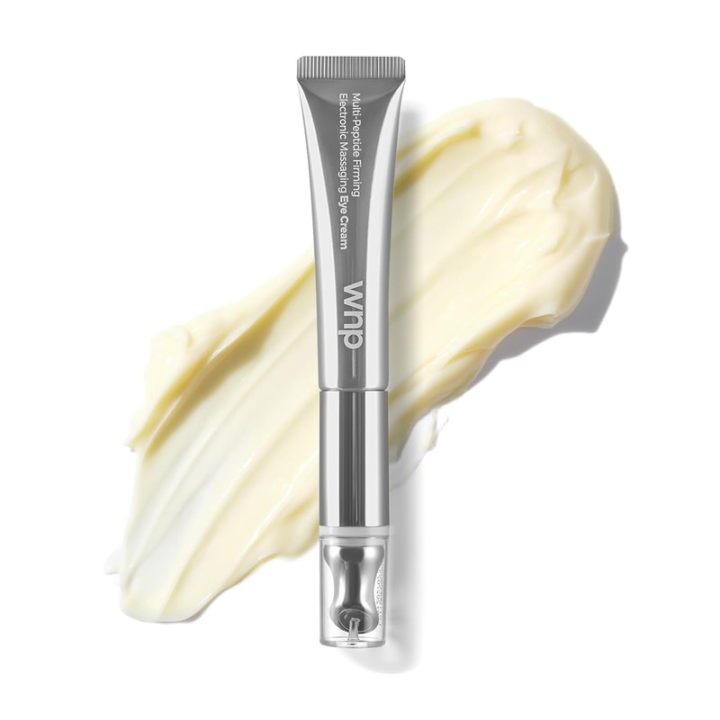 WNP Multi-Peptide Firming Electronic Massaging Eye Cream  15g | Firms, Brightens & De-Puffs with Sonic Vibration
