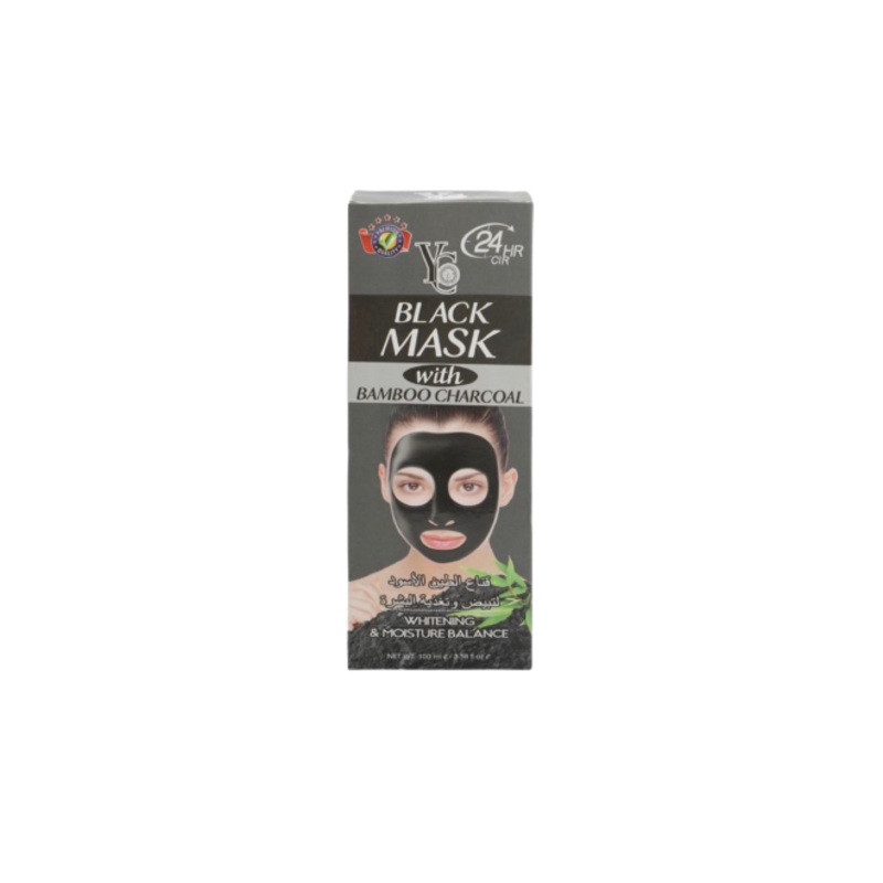 Yc Black Mask With Bamboo Charcoal