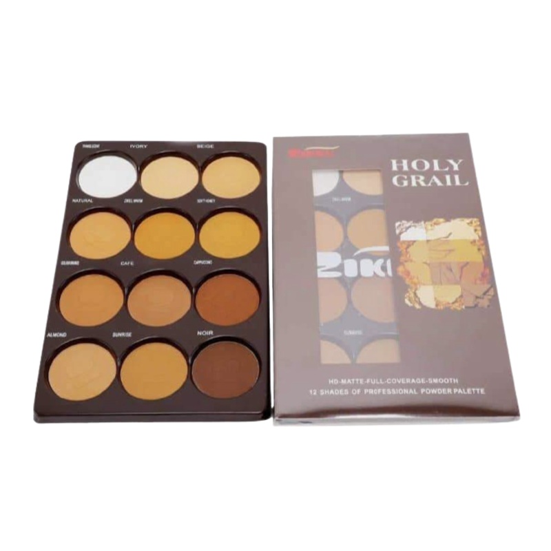 Zikel Holy Grail Hd-Matte 12Shades Powder