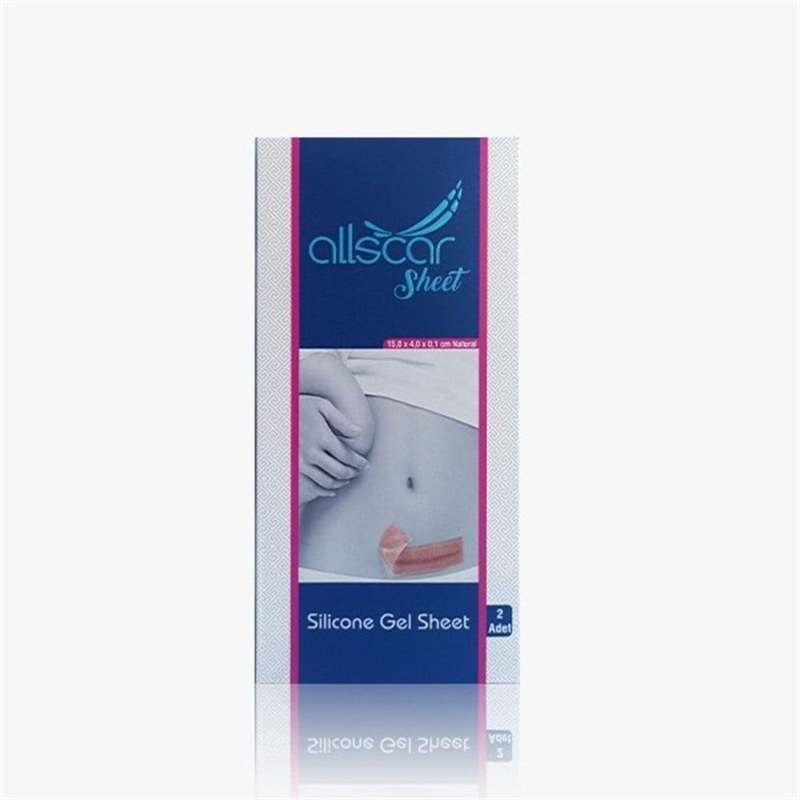 Allscar Silicone Gel Sheet 15X4 cm – Soothing Scar Care for Post-Operative Wounds