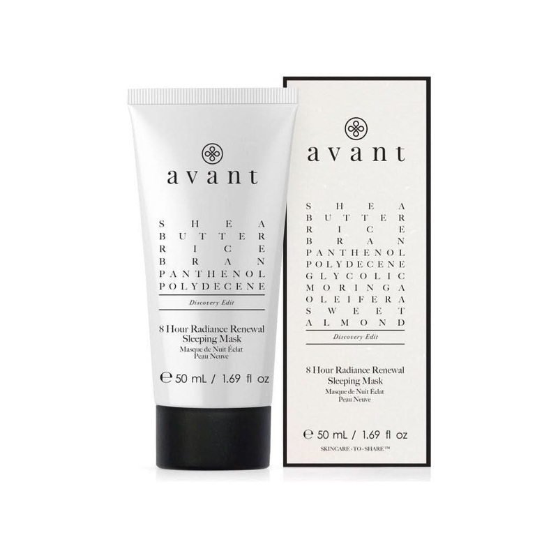 Avant Skincare Discovery Edit  8 Hour Radiance Renewal Sleeping Mask  50ml | Overnight Hydration & Brightening Treatment
