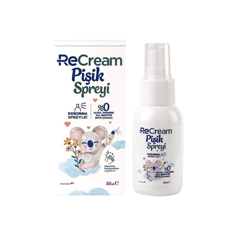 ReCream Diaper Rash Spray – Gentle, Chemical-Free Relief for Baby’s Sensitive Skin