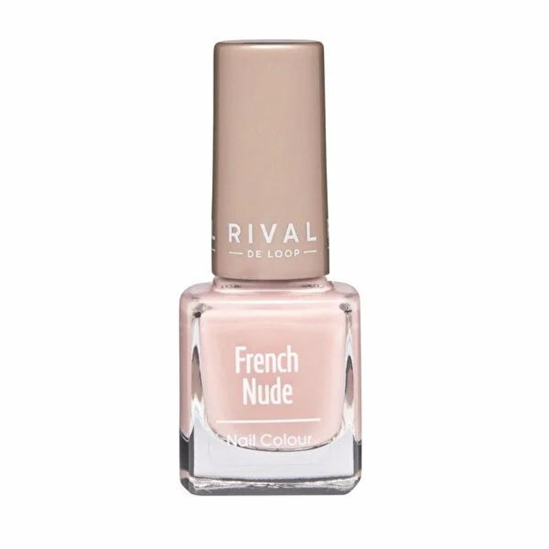 Rival De Loop Nail Polish – French Paradise No.03 – 8ml Jel Finish Nude Shade for Classic Manicure