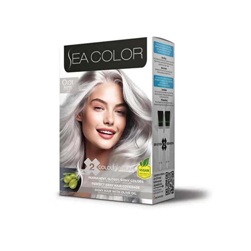 Sea Color Kit – Fume Gri Hair Color for Vibrant, Long-Lasting Results