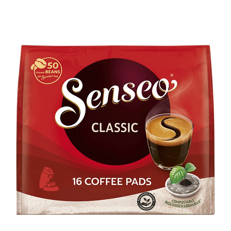 Senseo Classic coffee pads, 16 Count