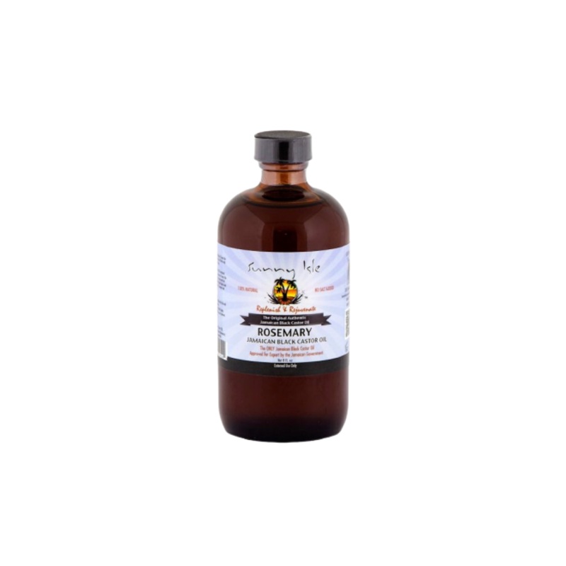 Sunny Isle Rosemary Castor Oil 8 Fl Oz