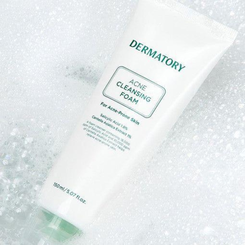DERMATORY Pro Trouble Acne Cleansing Foam  150ml | Deep Clean & Oil Control