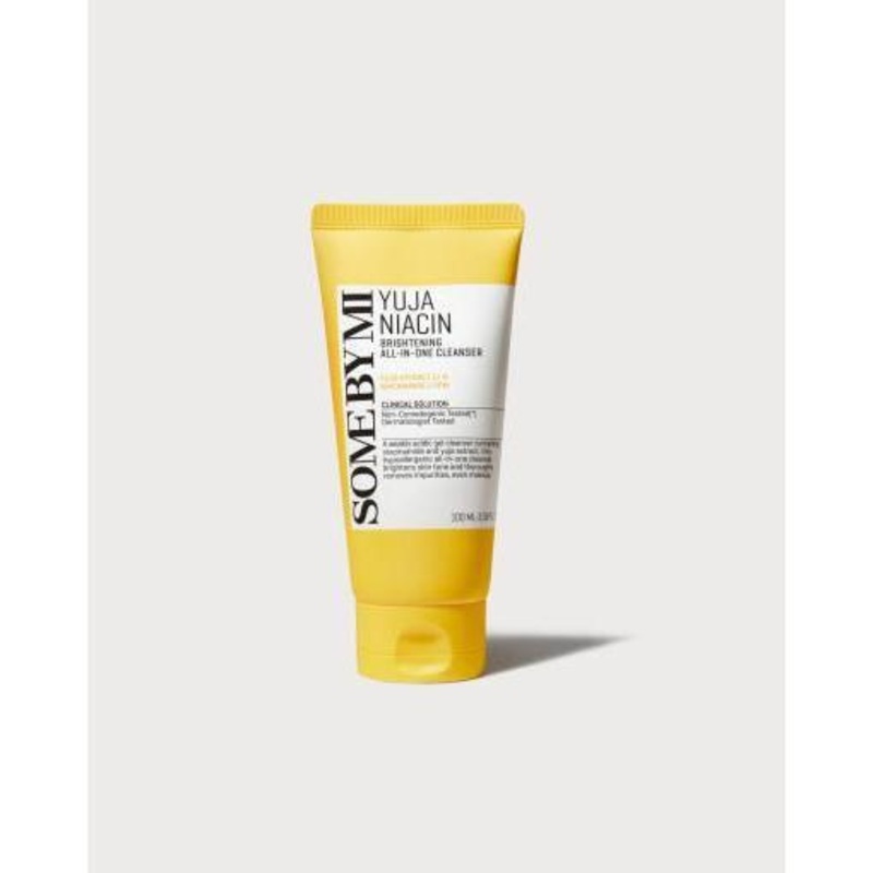 SOME BY MI Yuja Niacin Brightening All-In-One Cleanser – 100ml | Deep Cleansing & Skin Brightening