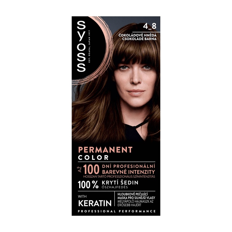 Syoss Professional 4_8 Chocolate Brown permanent color