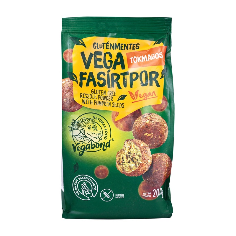 Vegabond gluten-free vegan rissole powder with pumpkin seeds, 200 g