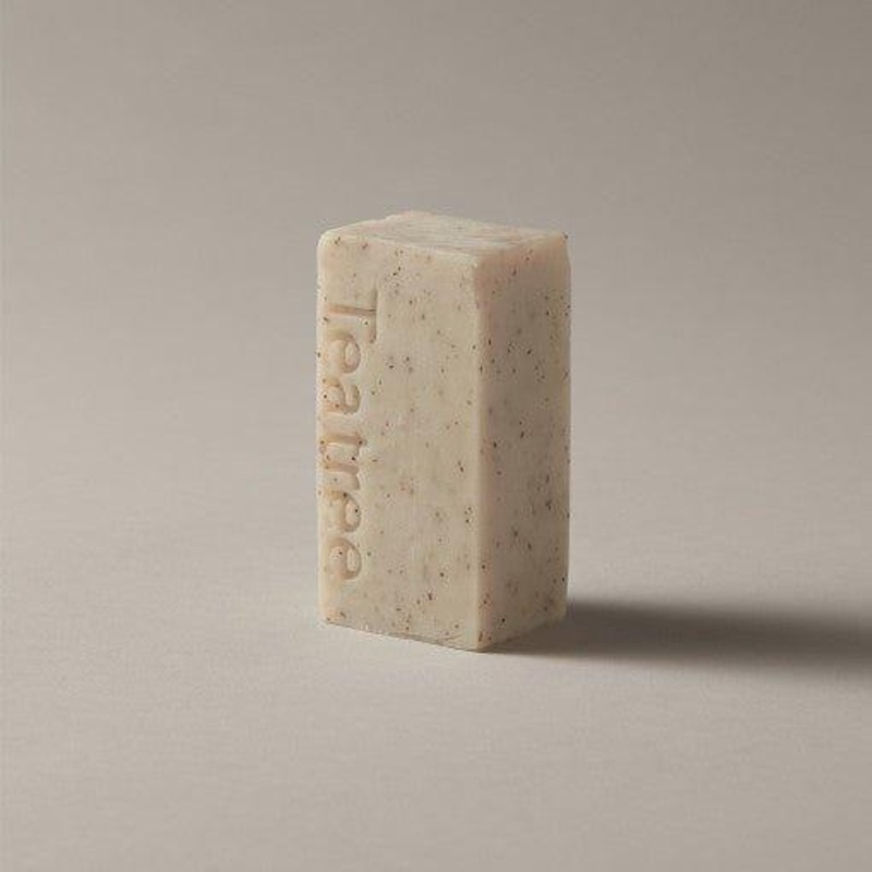 AROMATICA Tea Tree Balancing Cleansing Bar  100g | Purifying Face & Body Soap for Oily & Acne-Prone Skin