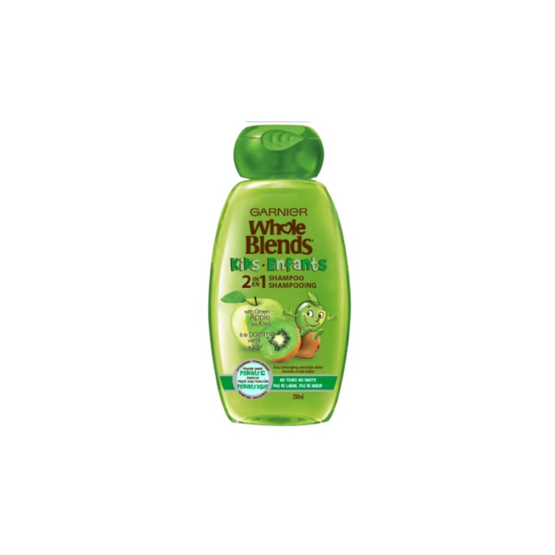 Garnier Whole Blends Kids 2In1 Shampoo With Green Apple